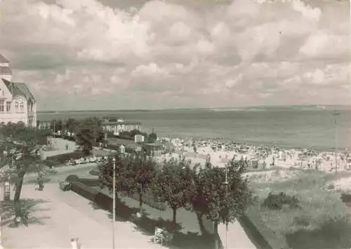 AK / Ansichtskarte  Binz_Ruegen Ostseebad Strand