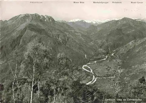 AK / Ansichtskarte  Cardada_Locarno_TI Centovalli vista da Cormaniccho