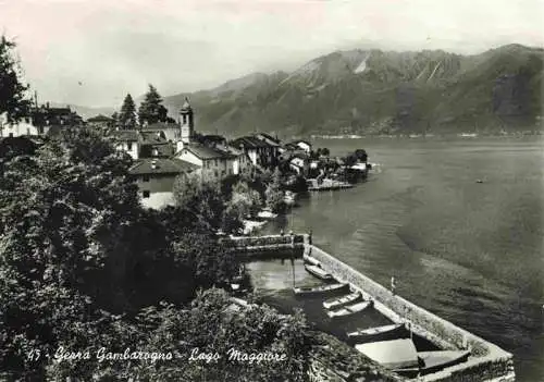 AK / Ansichtskarte  Gerra_Gambarogno_Verzasca_TI Lago Maggiore
