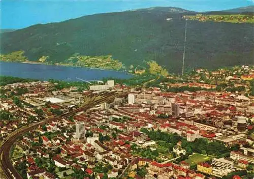 AK / Ansichtskarte  Biel_Bienne_BE Fliegeraufnahme