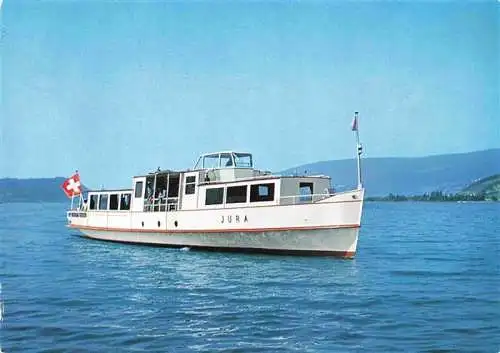 AK / Ansichtskarte  Bielersee_Lac_de_Bienne_BE MS Jura