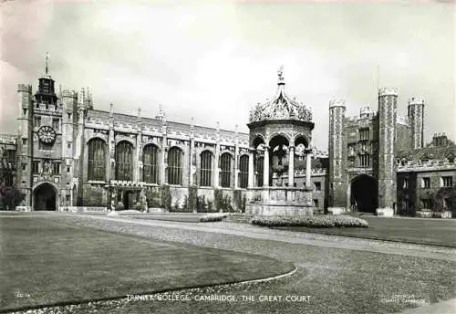 AK / Ansichtskarte 73990664 Cambridge__UK_Cambridgeshire Trinity College