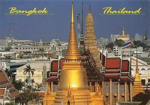 AK / Ansichtskarte  Bangkok_Thailand Tempel of the Emerald Buddha