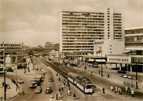 AK / Ansichtskarte  Strassenbahn_Tramway-- Rhf Zoo Hochhaus Berlin