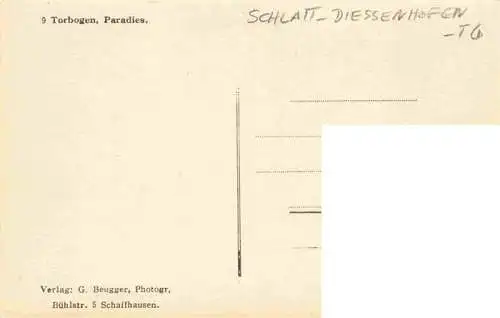 AK / Ansichtskarte  Diessenhofen_TG Torbogen Paradies