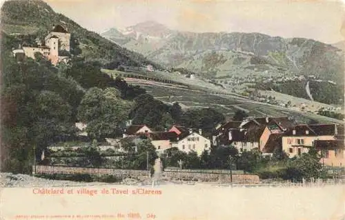AK / Ansichtskarte  Chatelard_23 et village de Travel sur Clarens