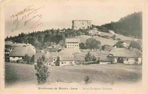 AK / Ansichtskarte  Saint-Cergue_St-Cergue_Nyon_VD Environs de Morez Jura