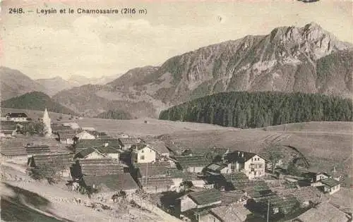 AK / Ansichtskarte  Leysin_VD et le Chamossaire