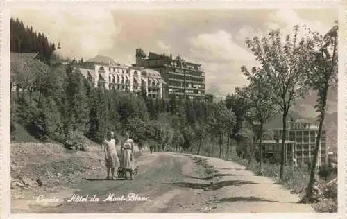 AK / Ansichtskarte  Leysin_VD Hotel du Mont Blanc