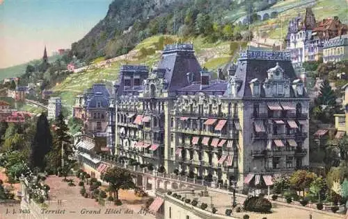AK / Ansichtskarte  Territet_Montreux_VD Grand Hotel des Alpes