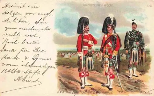 AK / Ansichtskarte  Scotland_Schottland_UK Seaforth Highlanders