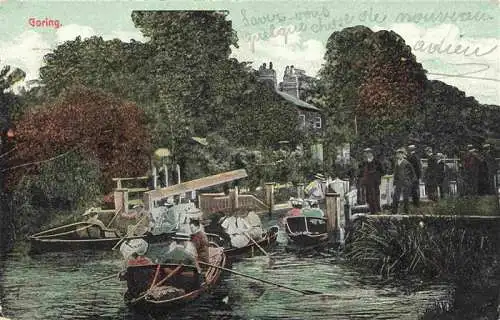 AK / Ansichtskarte  Goring-by-Sea_Goring-on-Sea_Worthing_Oxfordshire_UK Bootspartie