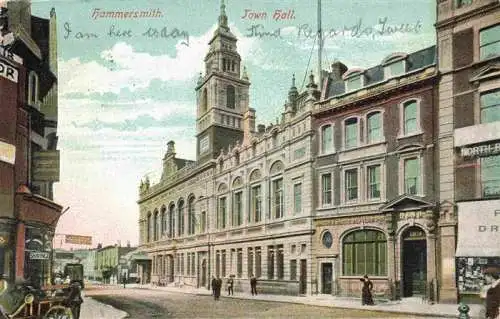 AK / Ansichtskarte  Hammersmith_London_UK Town Hall