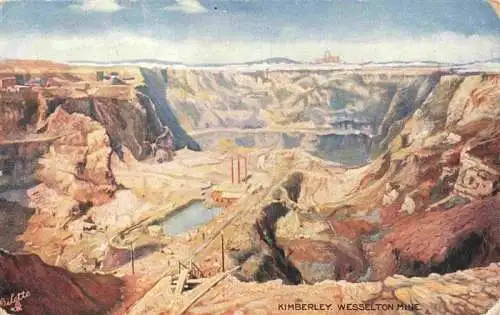 AK / Ansichtskarte 73990775 Kimberley__Southafrica_RSA Wesselton Mine