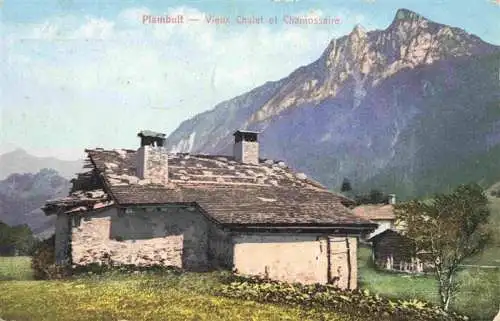AK / Ansichtskarte  Plambuit_Ollon_VD Vieux Chalet et Chamossaire