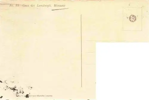 AK / Ansichtskarte  Minusio_Locarno_TI Casa dei Landvogti Zuppinger Kuenstlerkarte No. 32