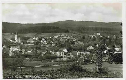 AK / Ansichtskarte  Hals_Tachau_Tachov_CZ Panorama Boehmerwald