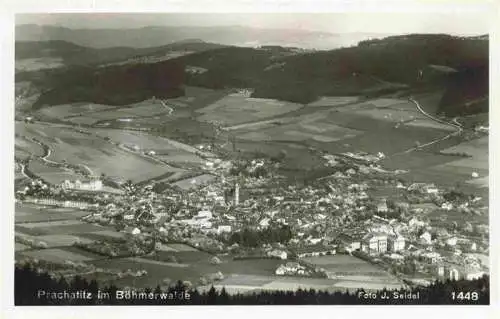 AK / Ansichtskarte  Prachatitz_Prachatice_CZ Panorama Boehmerwald