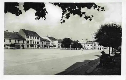 AK / Ansichtskarte  Kromau_Maehrisch-Kromau_Moravsky_Krumlov_CZ Masarykplatz