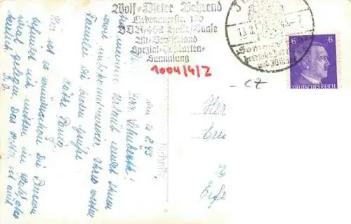 AK / Ansichtskarte  Jechnitz_Jesenice_CZ Platz Denkmal