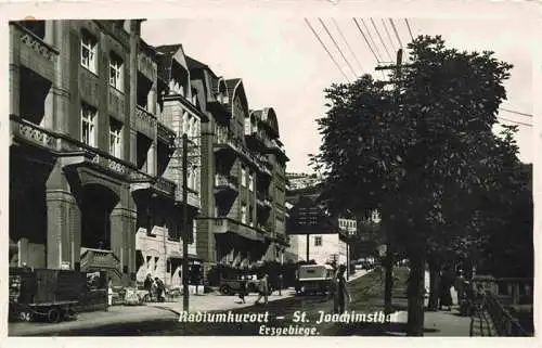 AK / Ansichtskarte  St_Joachimsthal_Sankt_St_Joachimstal_Jachymov_CZ Ortszentrum Radiumkurort