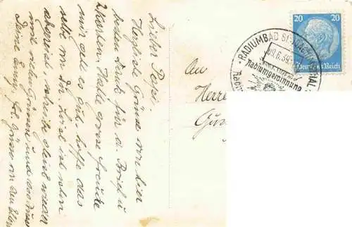 AK / Ansichtskarte  St_Joachimsthal_Sankt_St_Joachimstal_Jachymov_CZ Ortszentrum Radiumkurort