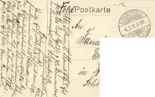 AK / Ansichtskarte  Sommerfeld_Lubsko_PL Breite Strasse Feldpost