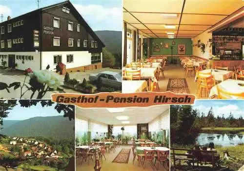 AK / Ansichtskarte  Sprollenhaus Gasthof Pension zum Hirsch Gastraeume Panorama Seepartie