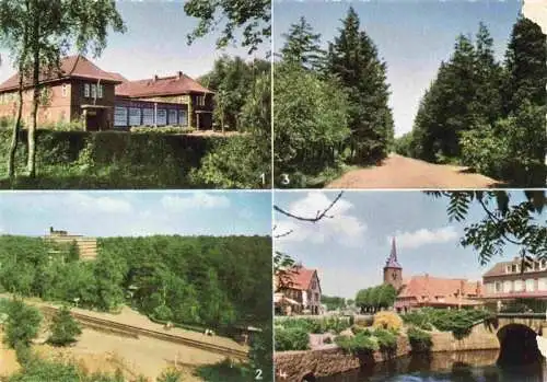 AK / Ansichtskarte  Bad_Bramstedt Haus an den Auen Kurhaus Waldweg Kirchebleck