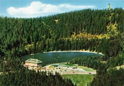 AK / Ansichtskarte  Mummelsee Berghotel Mummelte Fliegeraufnahme