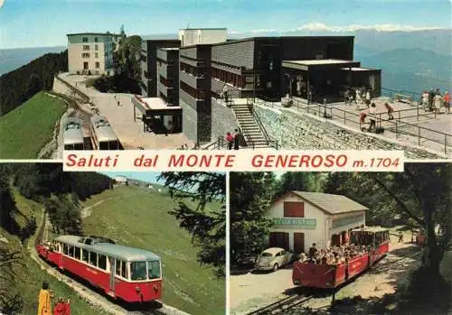 AK / Ansichtskarte  Monte-Generoso_1704m_Lugano_TI Hotel Bergbahnen Gasthaus Bella Vista