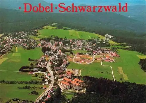 AK / Ansichtskarte  Dobel__Schwarzwald Fliegeraufnahme