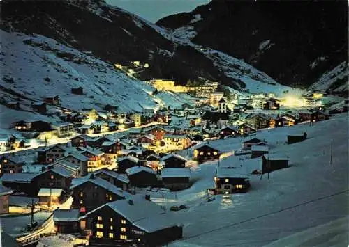 AK / Ansichtskarte  Bad_Vals_GR Ortsansicht bei Nacht