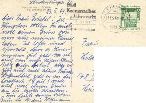 AK / Ansichtskarte  St_Johann_Rheinhessen Fliegeraufnahme
