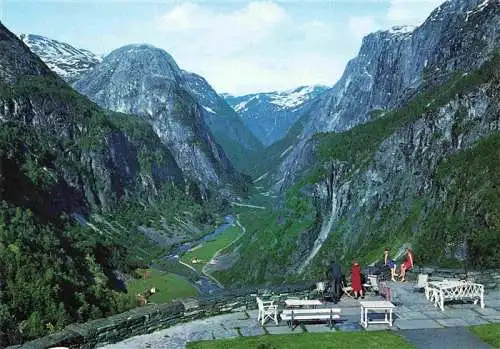 AK / Ansichtskarte  Norge_Norwegen_Norway Utsikt fra Stalheim Hotel mot Naeroydalen og Jordalsnuten