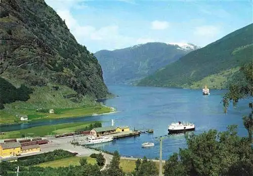 AK / Ansichtskarte 73991000 Sognefjord_Norge Flaem