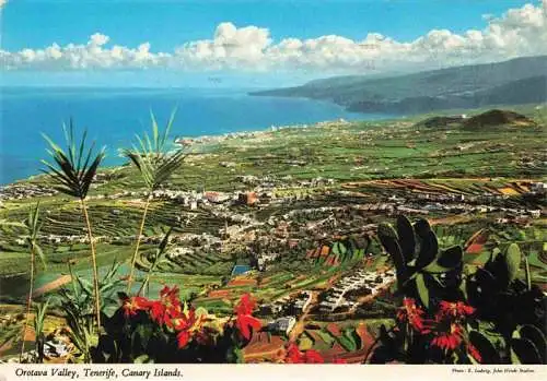 AK / Ansichtskarte 73991033 Orotava_Tenerife Panorama Orotava Tal
