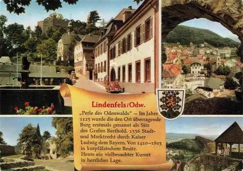 AK / Ansichtskarte 73991038 Lindenfels_Odenwald Orts und Teilansichten
