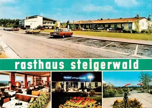 AK / Ansichtskarte 73991103 Autobahn_Autostrada_Autoroute Rasthaus Steigerwald Eingartensgreuth