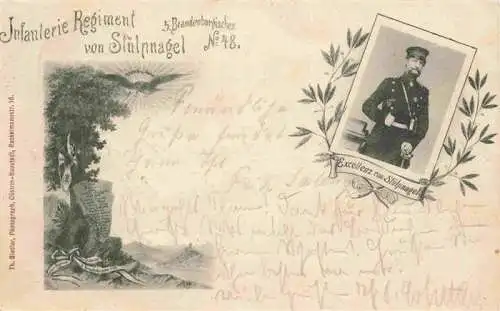 AK / Ansichtskarte  Kuestrin_Cuestrin-Neustadt_Ostbrandenburg_Kostrzyn_PL Infanterie Regiment von Stuelpnagel Portrait