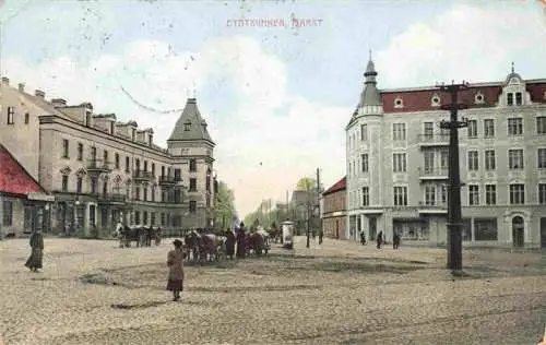 AK / Ansichtskarte  Eydtkau_Ostpreussen_Tschernyschewskoje_Kaliningrad_RU Markt