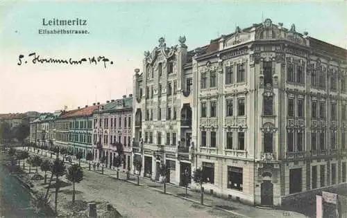 AK / Ansichtskarte  Leitmeritz_Litomerice_CZ Elisabethstrasse