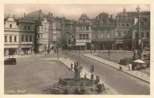 AK / Ansichtskarte  Nemecky-Brod_Havlickuv_Brod_Deutsch-Brod_CZ Marktplatz Brunnen