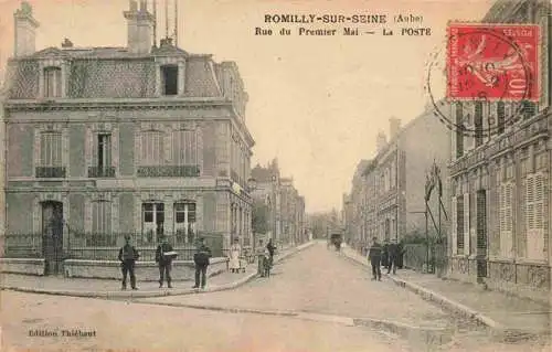 AK / Ansichtskarte  Romilly-sur-Seine_10_Aube Rue du Premier Mai La Poste