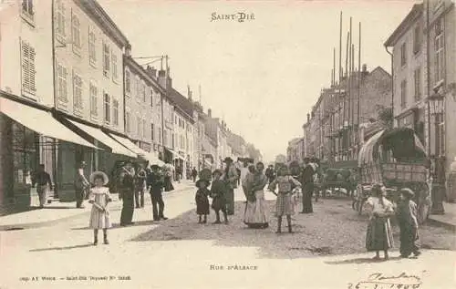 AK / Ansichtskarte  Saint-Die-des-Vosges Strassenpartie