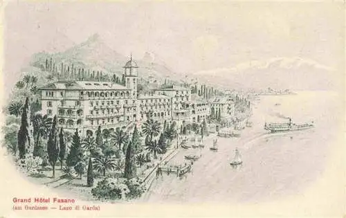 AK / Ansichtskarte  Fasano_Lago_di_Garda_IT Grand Hotel Fasano