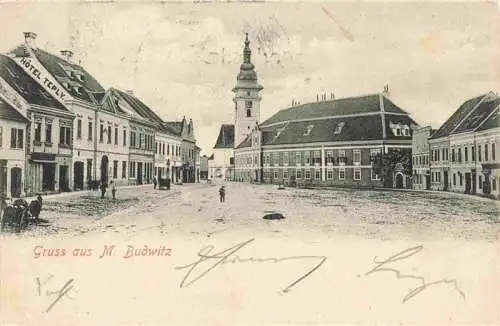 AK / Ansichtskarte  Maehrisch_Budwitz_Moravske_Budejovice_Trebic_CZ Ortspartie