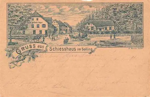 AK / Ansichtskarte  Bodenfelde Schiesshaus im Solling