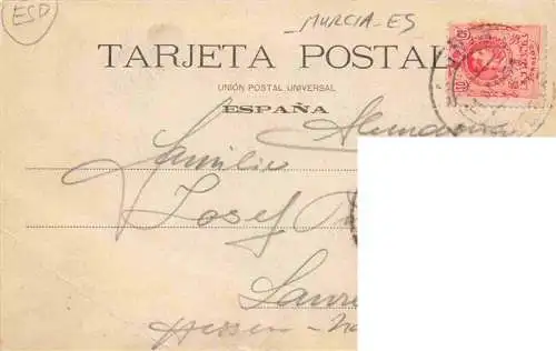 AK / Ansichtskarte  Murcia_ES La Union Calle de Mendez Nunez