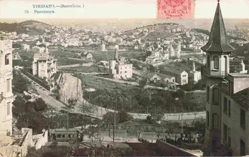 AK / Ansichtskarte 73991239 Tibidabo_BARCELONA_Cataluna_ES Panorama